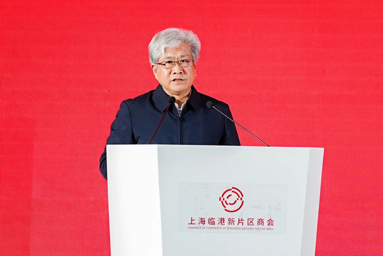 朱旭明在会上致辞