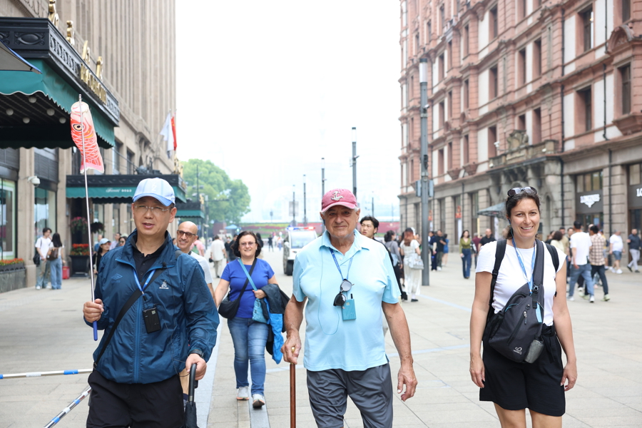 今年以来上海入境游客数量持续增长。 李茂君 摄