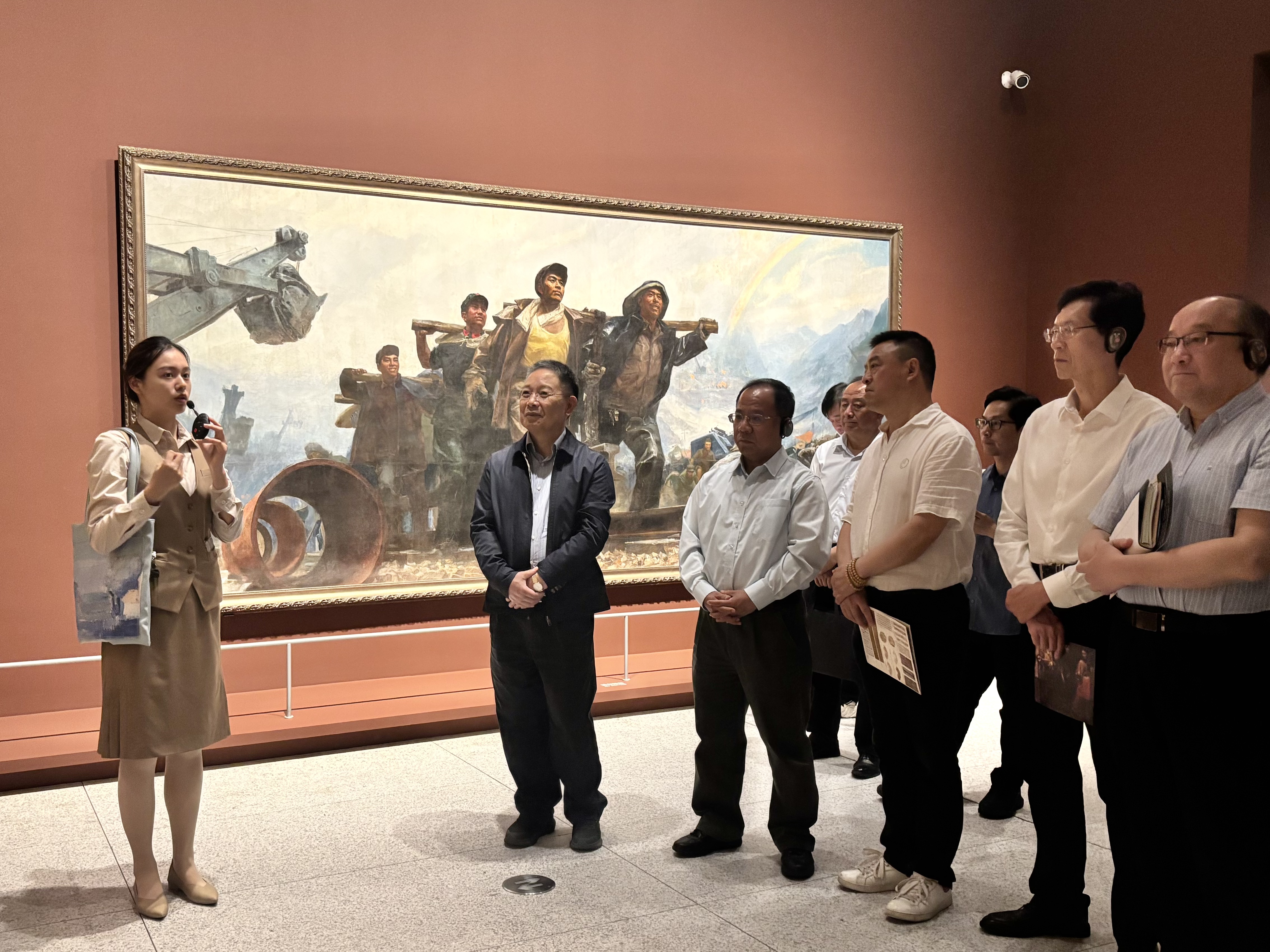 调研浦东美术馆