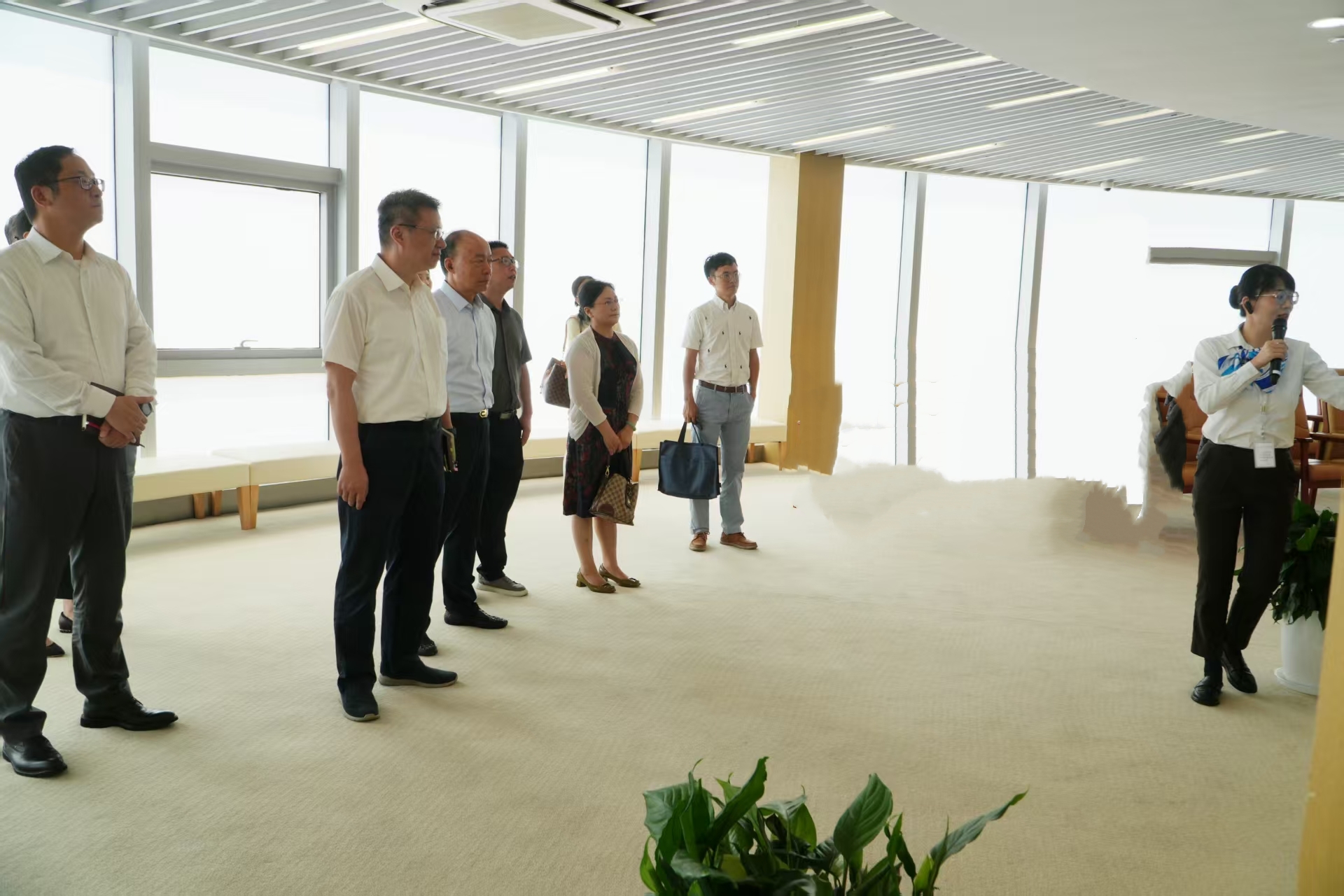 调研上港集团尚东分公司