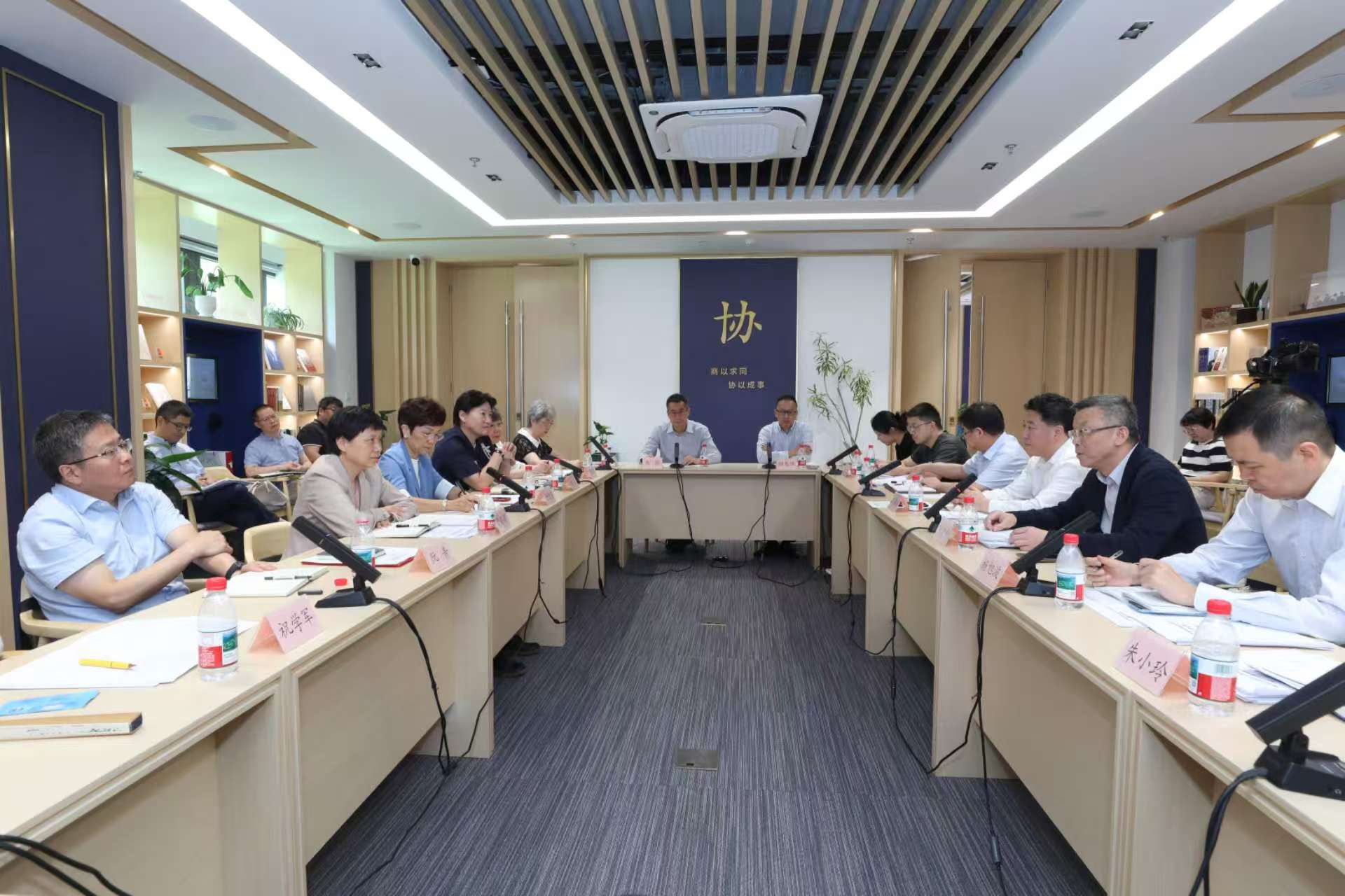 专题协商会现场 金松摄