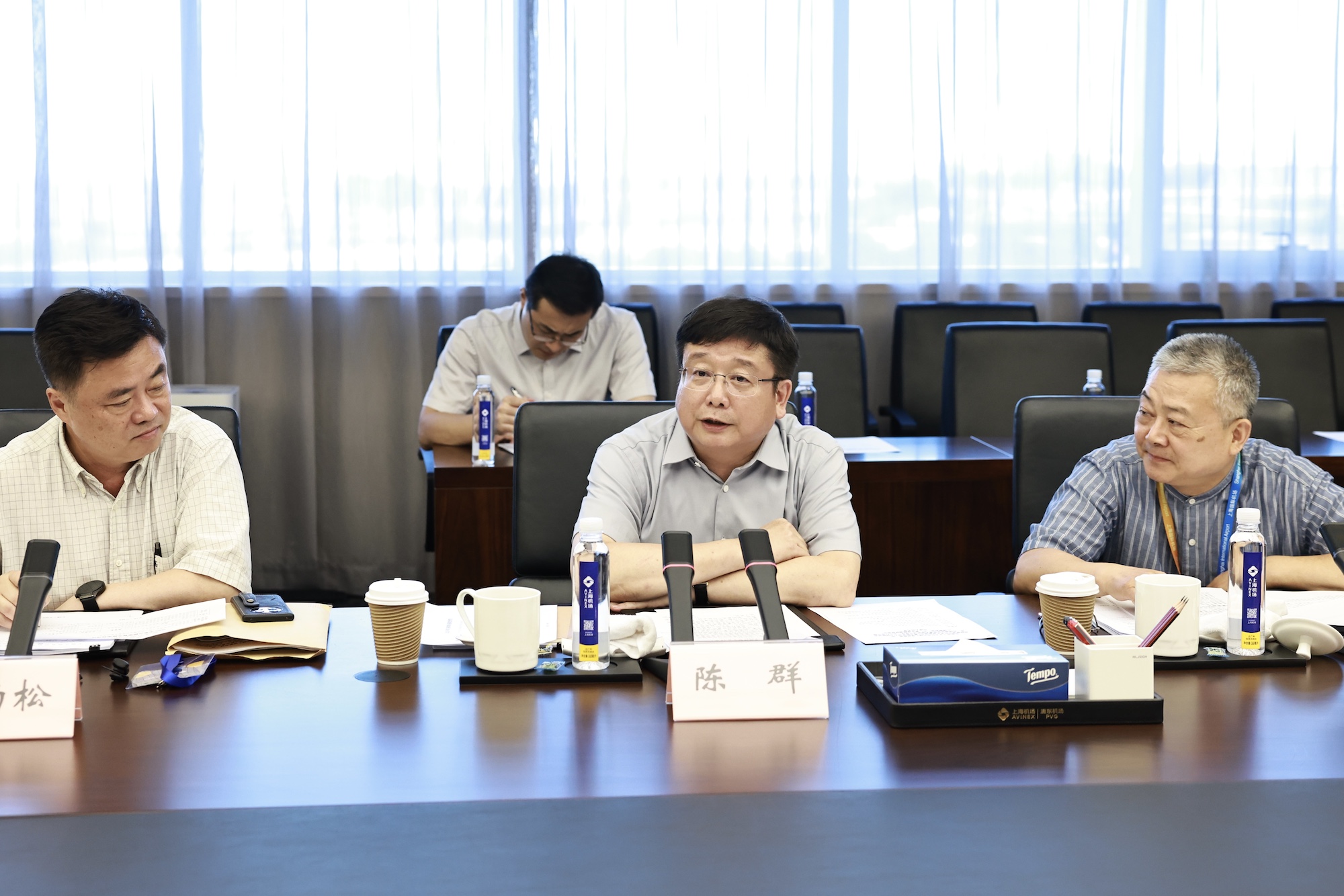 市政协副主席陈群讲话