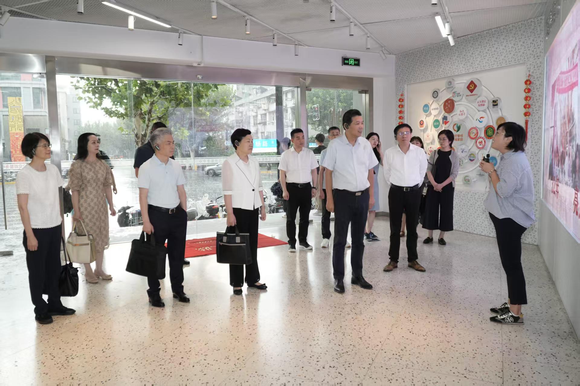 实地调研曹杨武宁人民坊