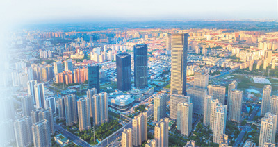 普陀区城市风貌。(图为普陀区融媒体中心提供)