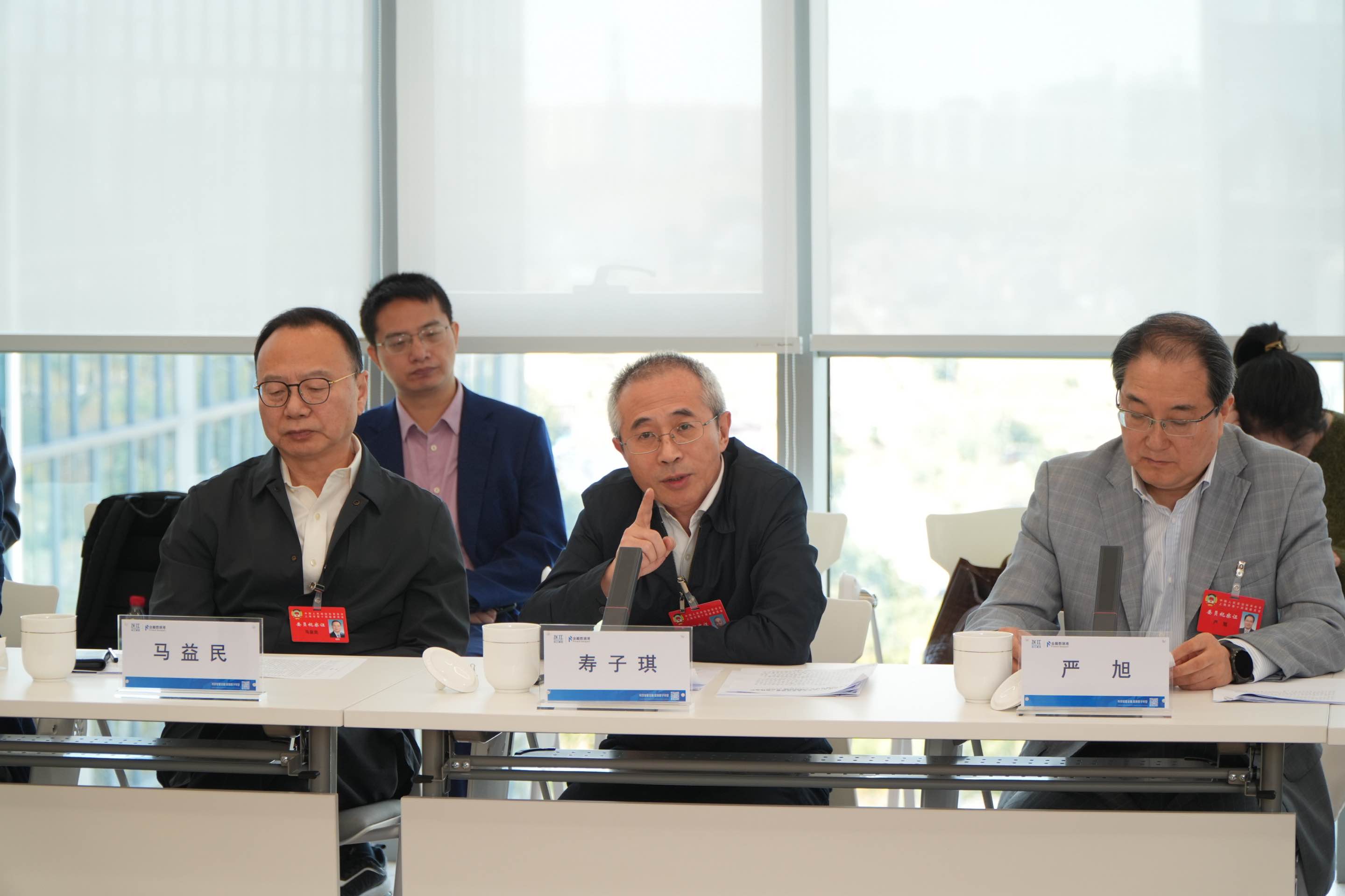 市政协副主席寿子琪讲话