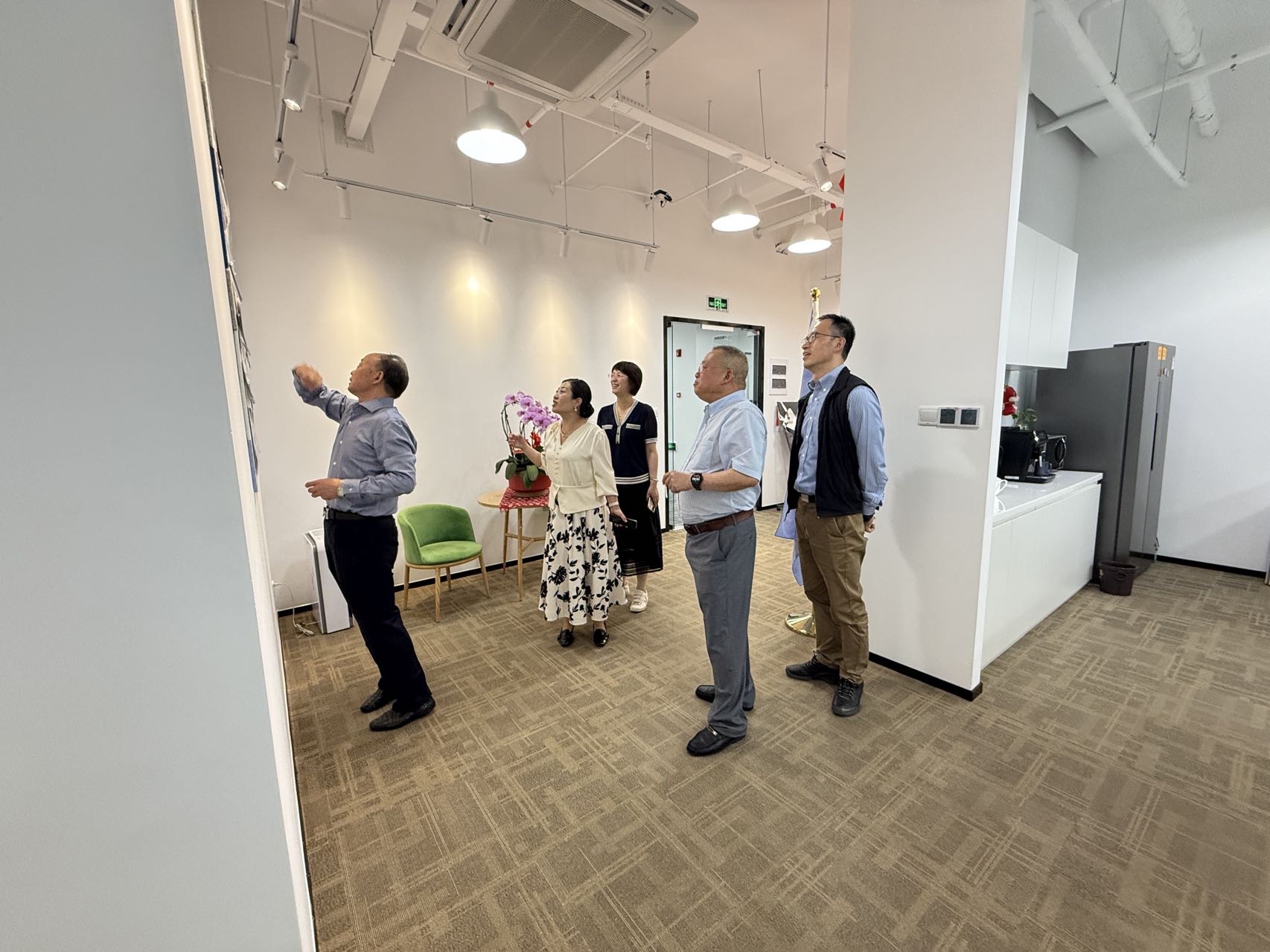 今年5月市政协科协界别到访