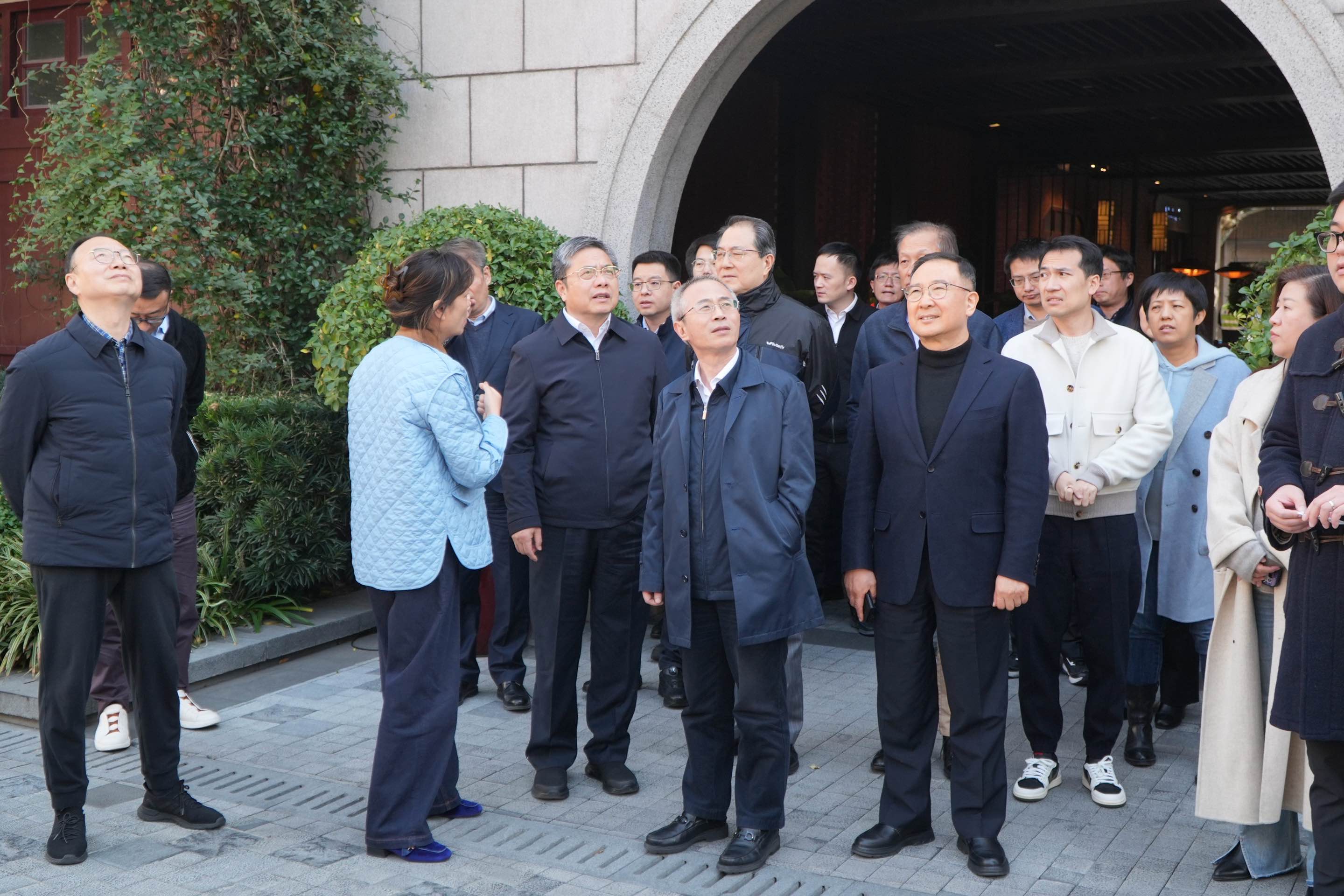 调研衡复历史文化风貌区