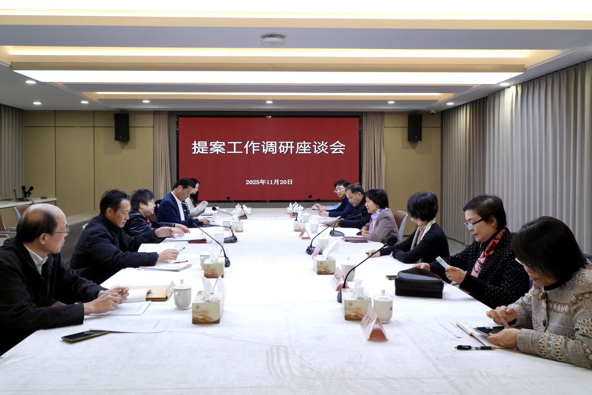 提案工作调研座谈会