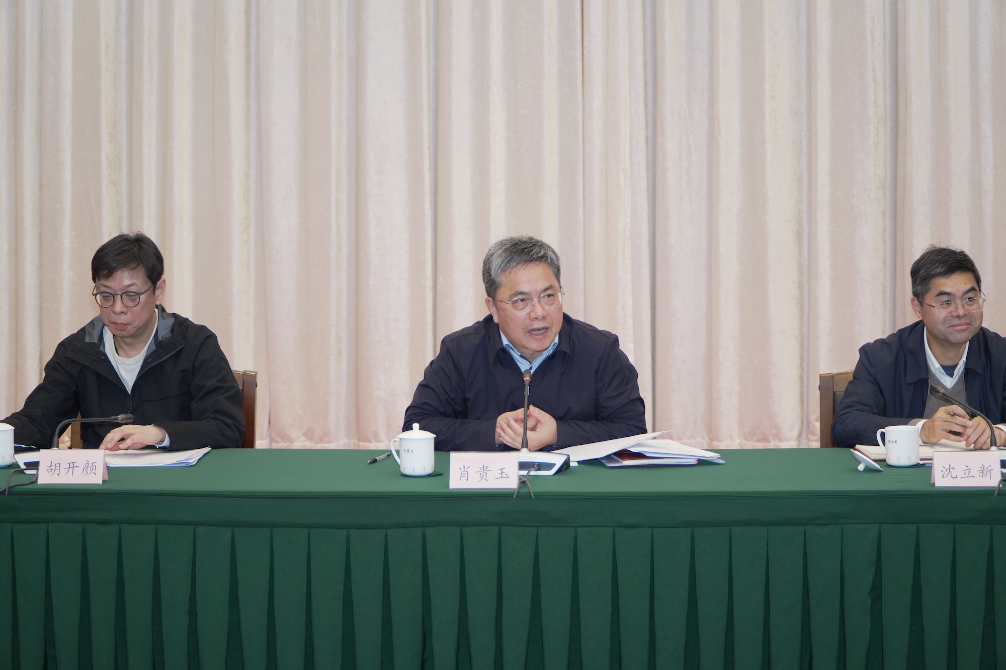 市政协副主席肖贵玉讲话