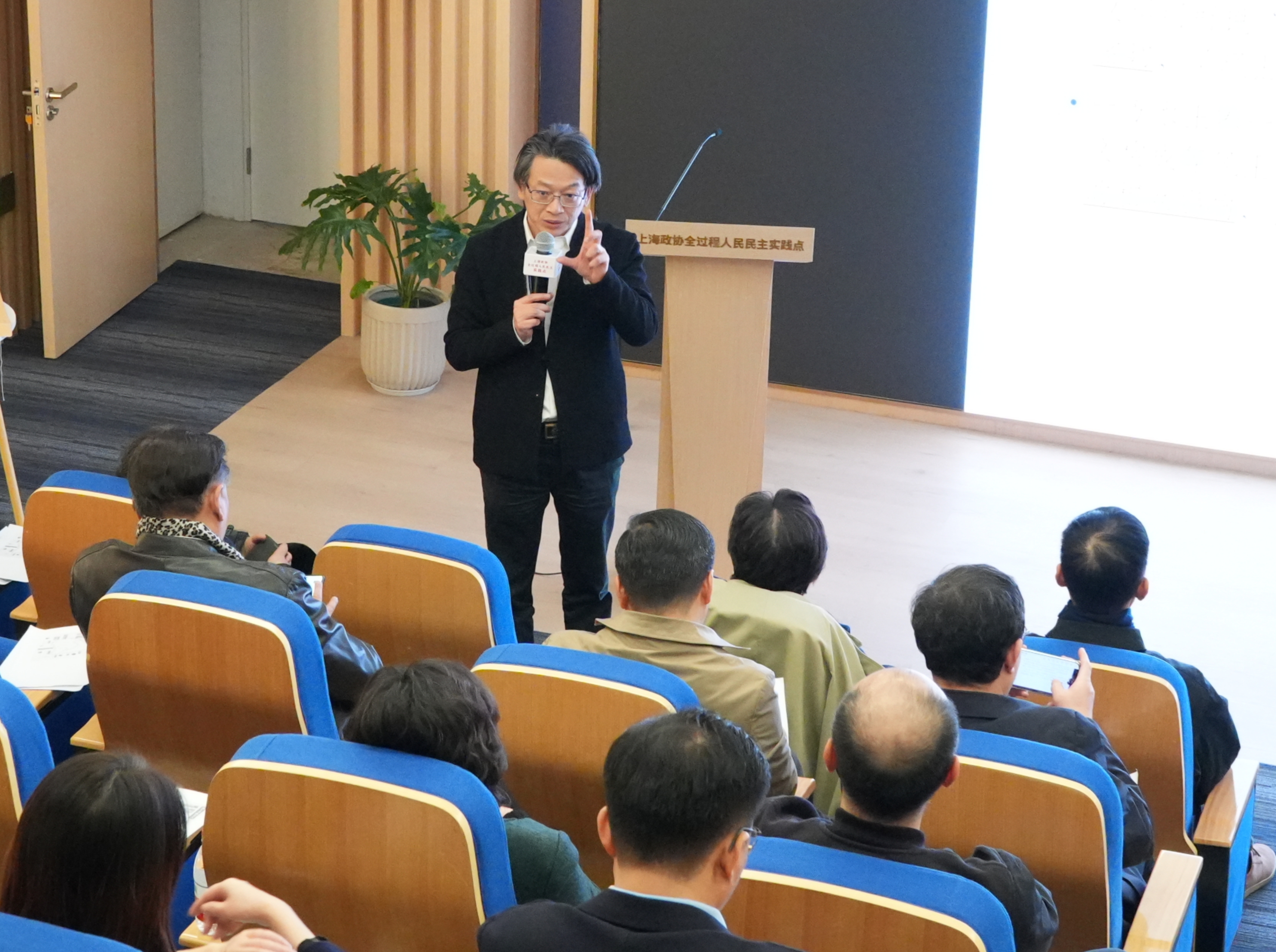 专题讲座现场 林卫平 摄