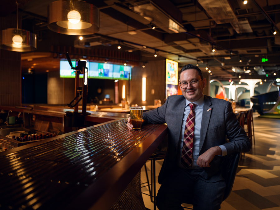 图为英国驻上海总领事包迈岫。董天晔摄。