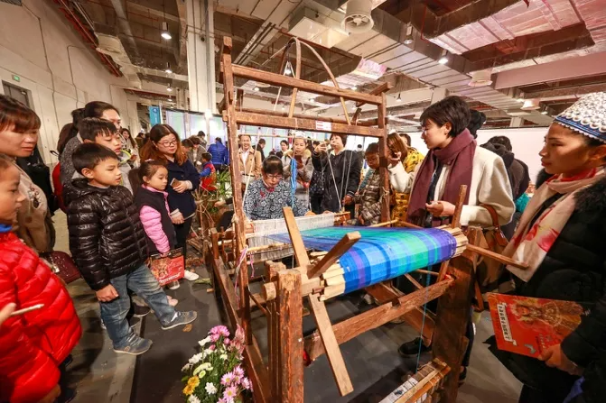 上海国际手造博览会现场<BR/> 