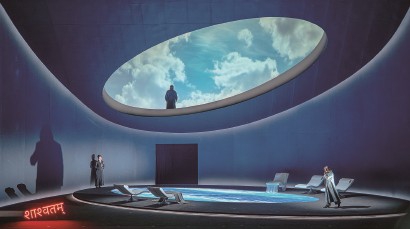 去年上演的瓦格纳三幕歌剧《特里斯坦与伊索尔德》吸引了世界各地的“瓦迷”观众专程赴沪观演。 董天晔 摄