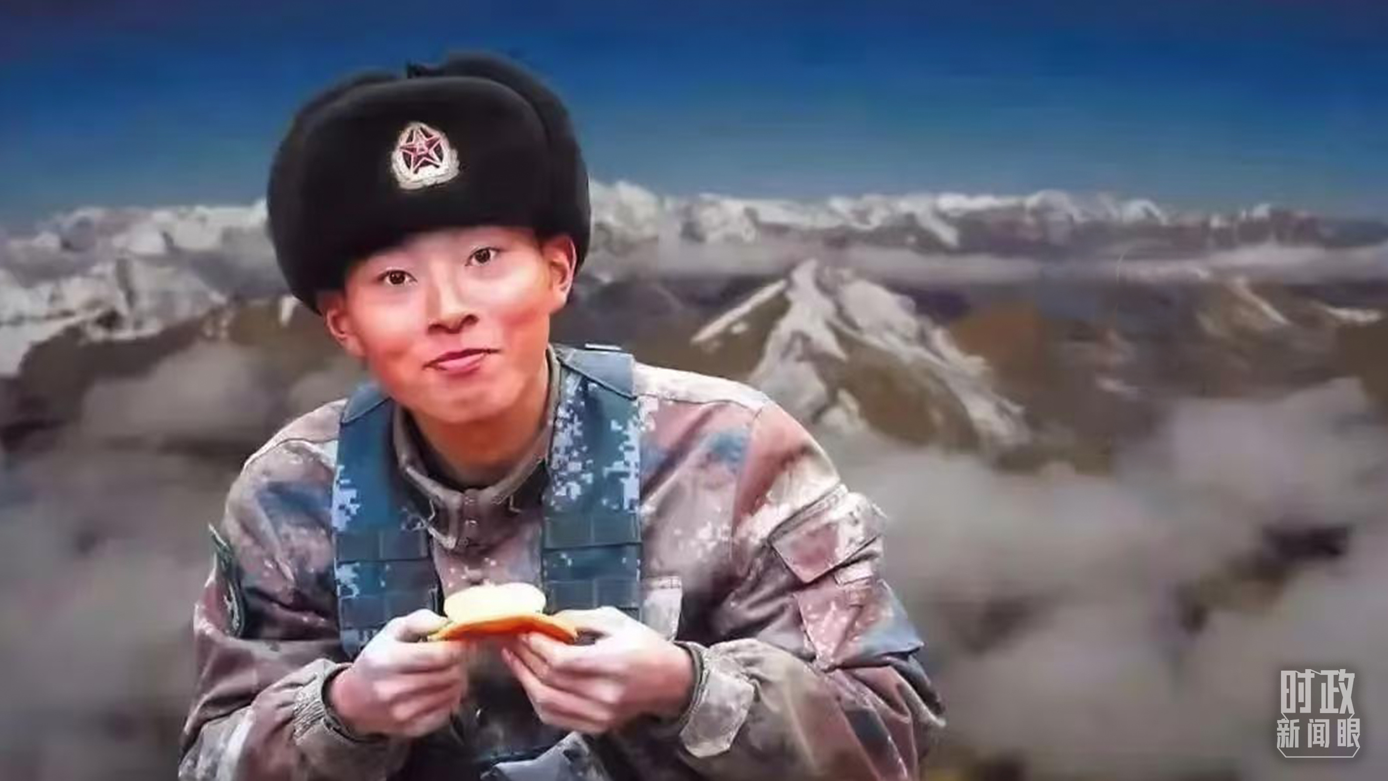 △陈祥榕烈士。“清澈的爱，只为中国”，是他生前的深情告白。