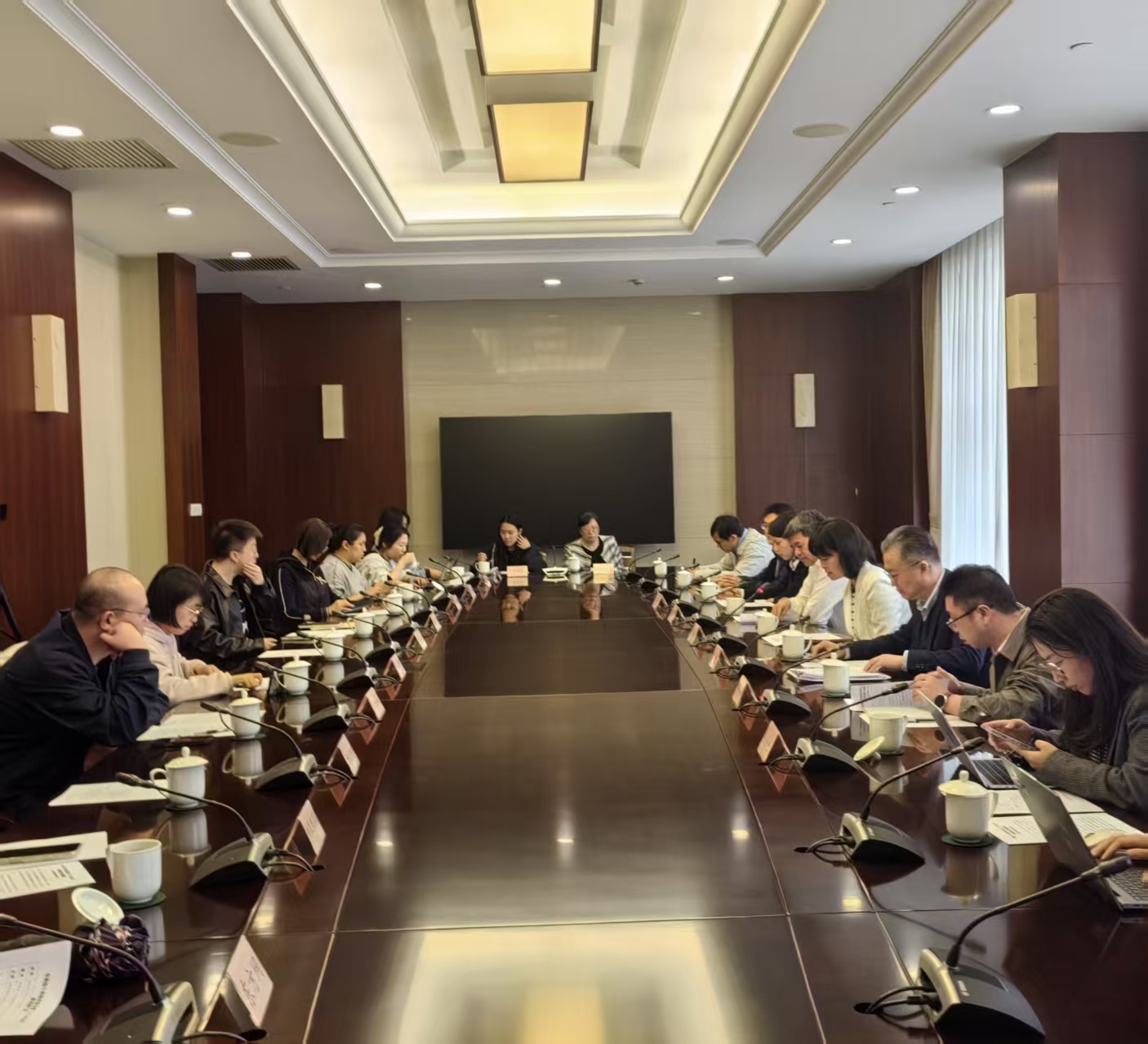 新闻通气会现场 董潇韩摄