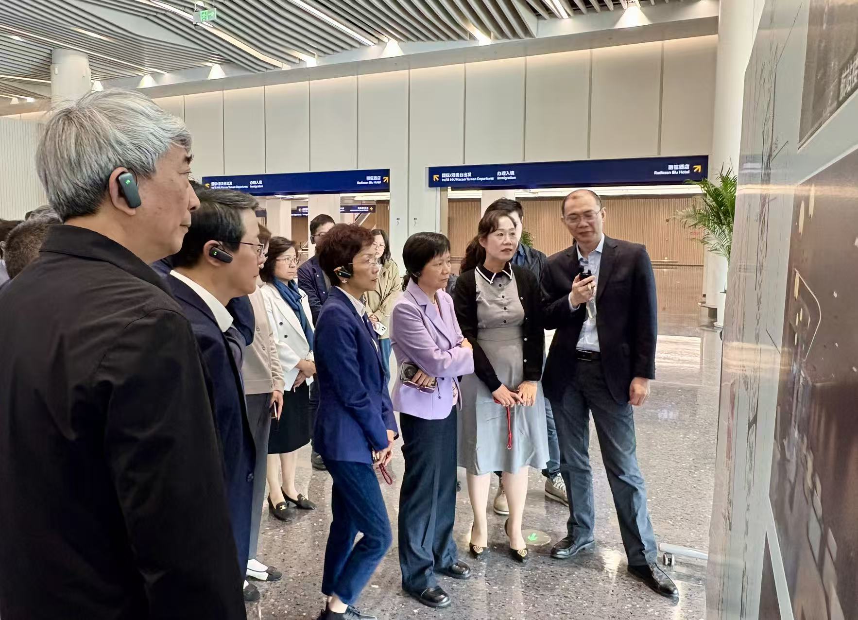 实地走访上海东方枢纽国际商务合作区