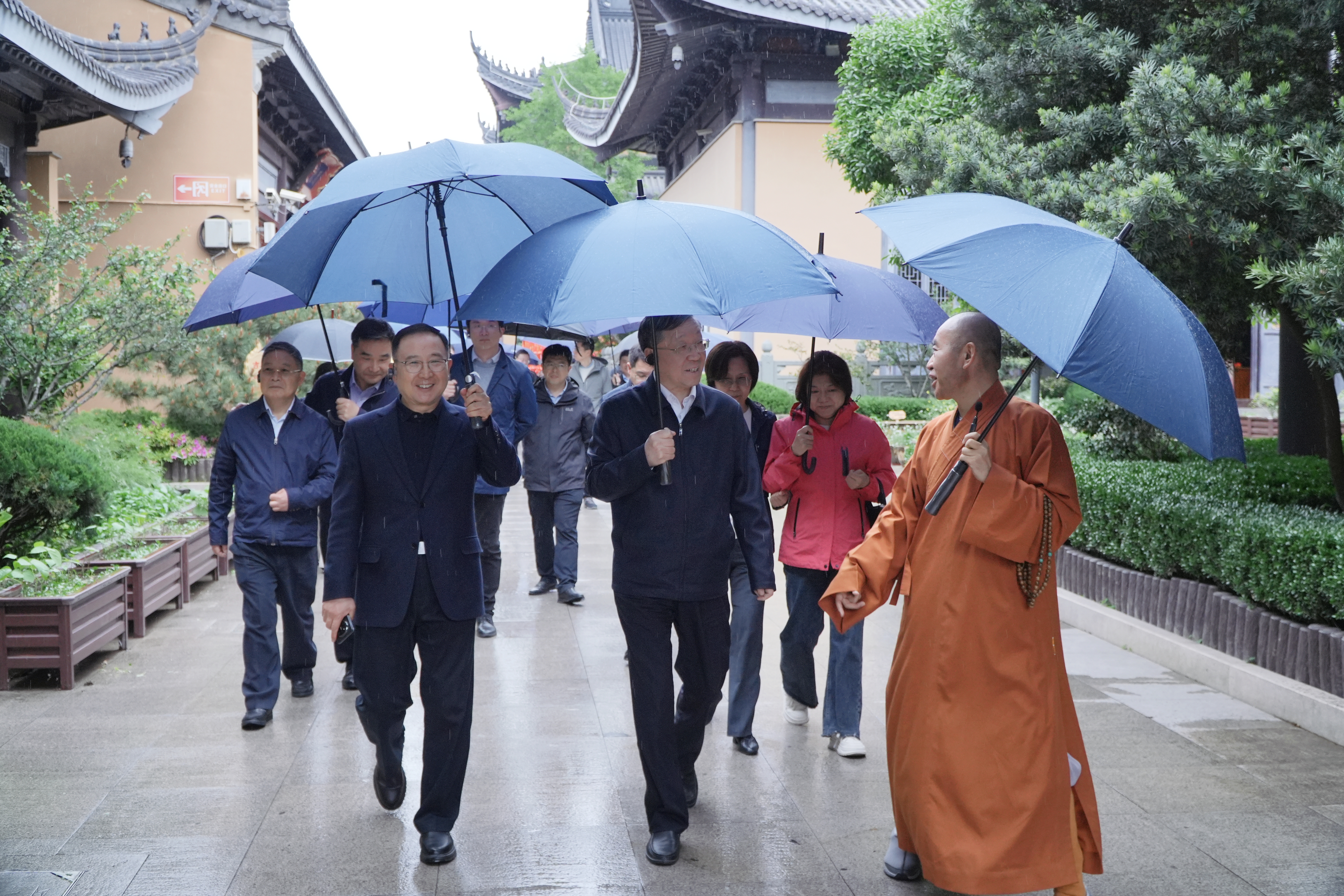 调研宁国禅寺