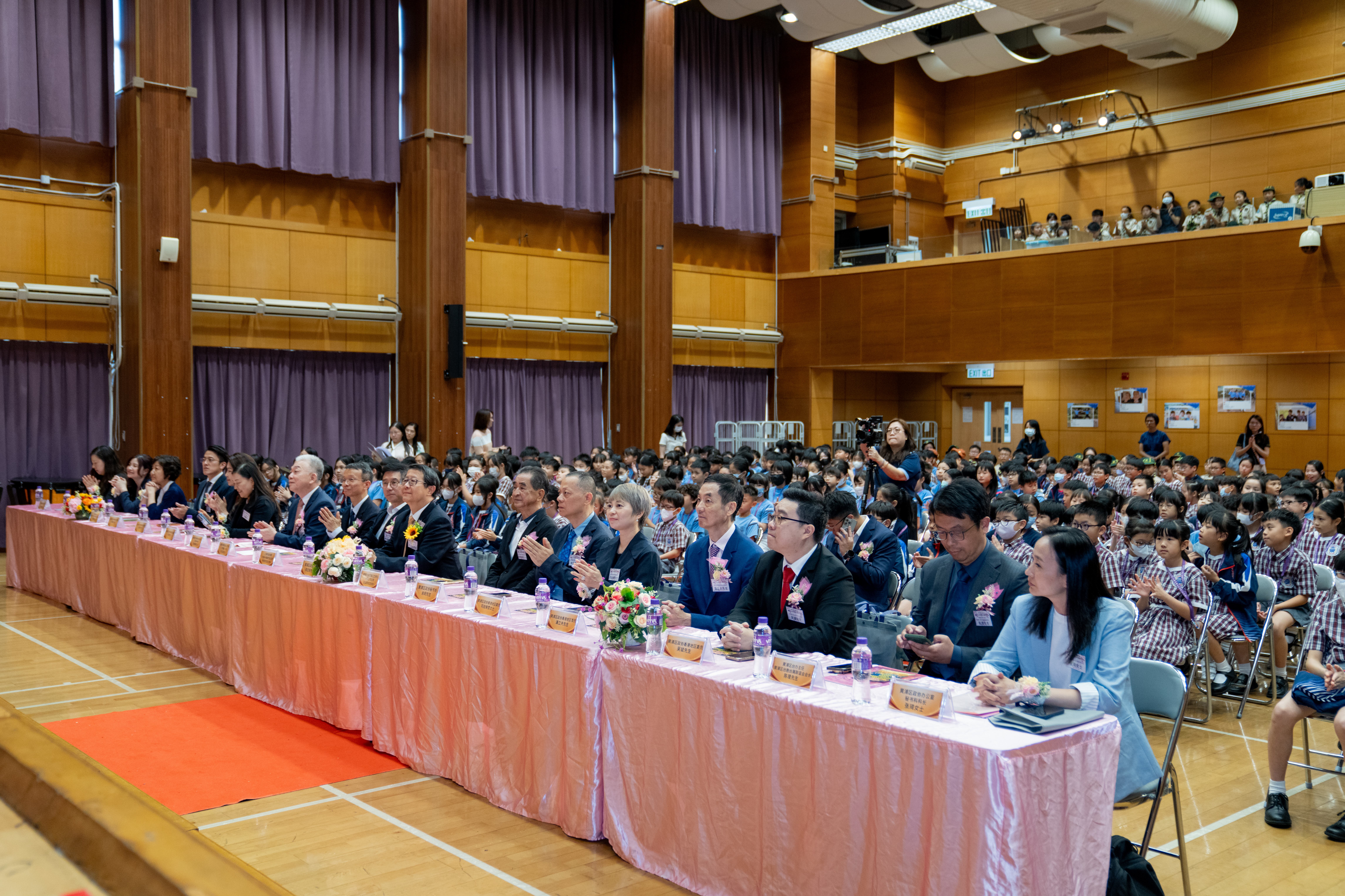 香港大埔旧墟公立学校(宝湖道)主会场 黄浦区政协供图