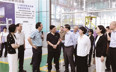 民进市委一行在安徽省合肥市开展专题调研 民进市委供图